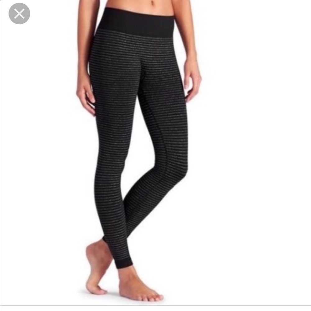 Athleta Shimmer Stripe Tight